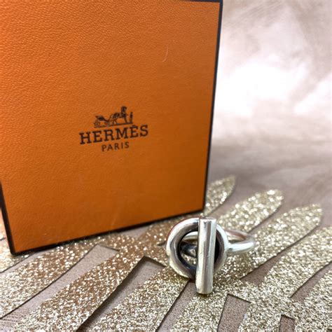 bague hermes femme croisette|bague kelly hermes.